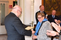 Conferimento di una benemerenza di Sezione alla segretaria di Sezione Pinuccia Di Biasio